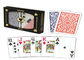 टिकाऊ कोपाग 1546 चिह्नित पोकर कार्ड, पोकर धोखा के लिए 2 चिह्नित कार्ड डेक सेट